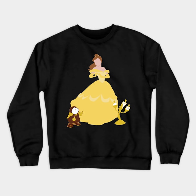 beauty and her friends Crewneck Sweatshirt by nomadearthdesign